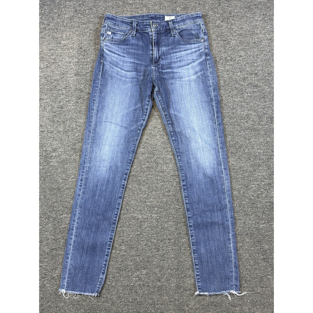 AG Adriano Goldschmied The Farrah Skinny Ankle High Rise‎ Jeans Women's Size 25R